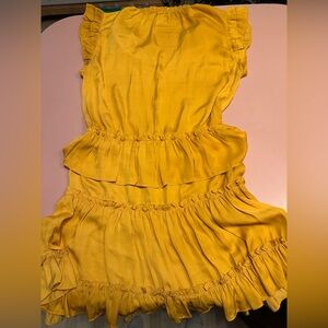 Vestique Sunny Yellow Mini Dress